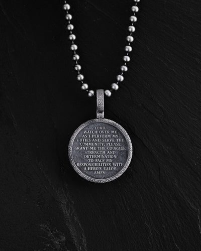 Pandantiv din argint ST. ARCHANGEL MICHAEL. PRAYER — imaginea 3