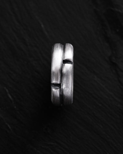 Pendiente individual de plata KRETS — imagen de producto 3