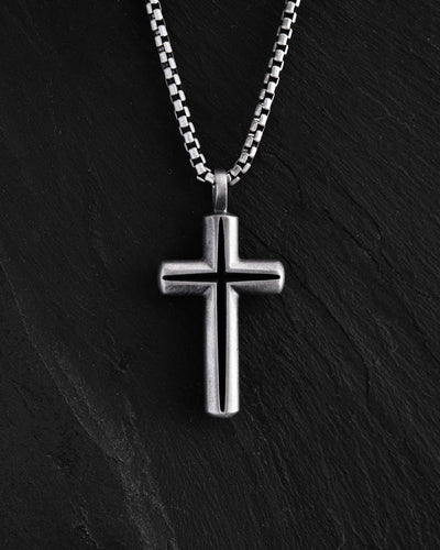 Silver cross LUMEN FIDEI