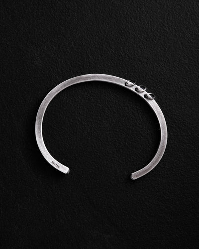 Stelt silverarmband DENKEN – produktbild 3