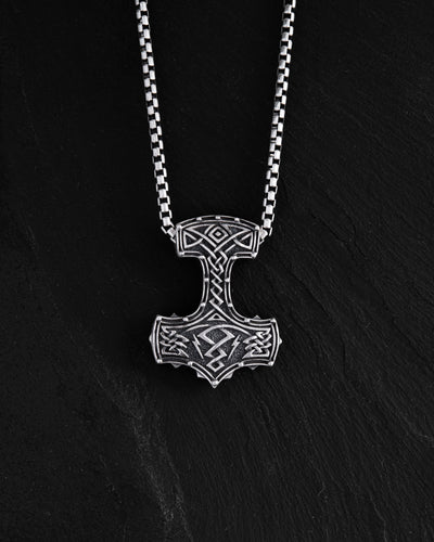 Silberanhänger MJOLNIR