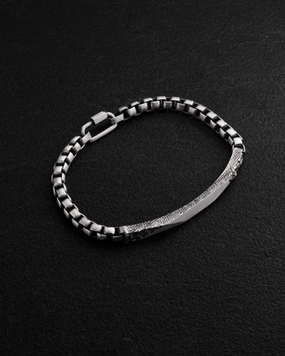 Ασημένιο βραχιόλι FORGED — κύρια εικόνα