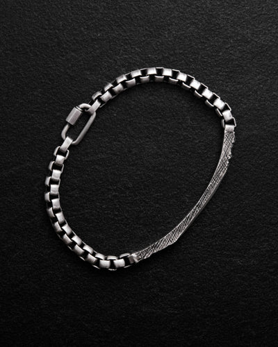 Ασημένιο βραχιόλι FORGED — εικόνα προϊόντος 3