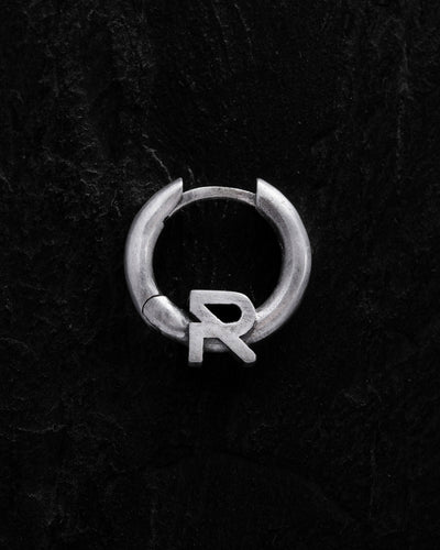 Boucle d'oreille unique en argent REYTEL — vue 3
