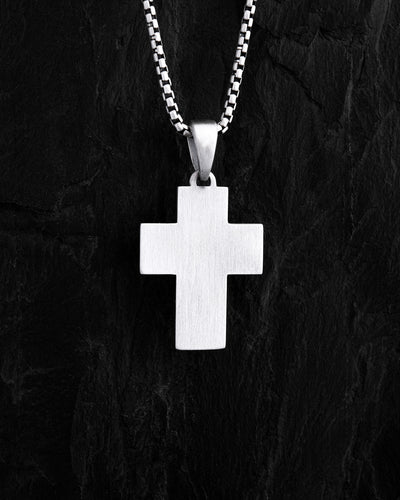 Cruz de plata ANCHOR CROSS — imagen de producto 3