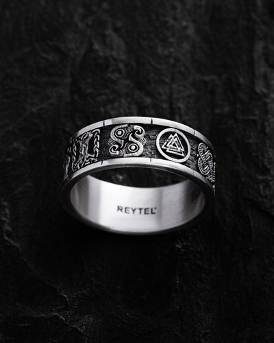 Bague en argent HÉRITAGE NORDIQUE