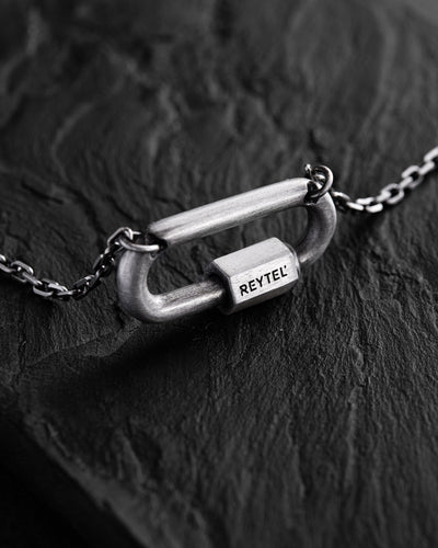 Silverhänge med kedja KARABIN – produktbild 3