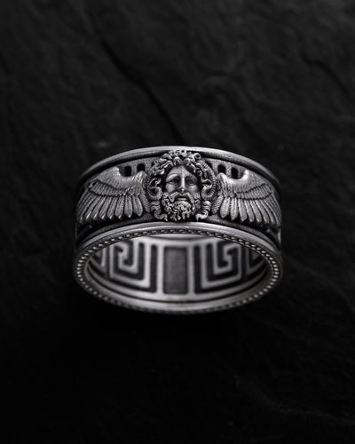 Silberring ZEUS - GRIECHISCHER GOTT