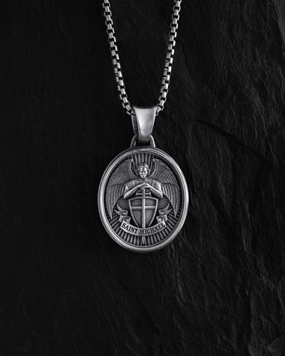 Colgante de plata SAINT MICHAEL — imagen principal