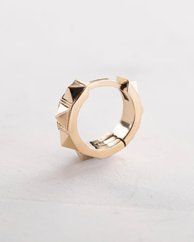 Örhänge - ring FARE (14K gult guld) – huvudbild