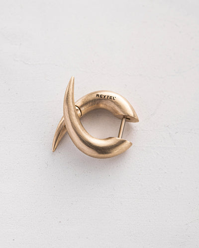 Pendiente individual FARLIG (14k yellow gold) — imagen de producto 3