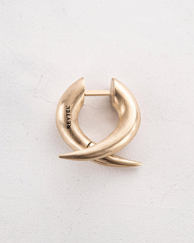Pendiente individual FARLIG (14k yellow gold) — imagen principal