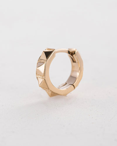 Örhänge - ring FARE (14K gult guld) – produktbild 3