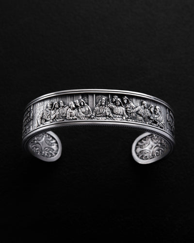 Brazalete de plata THE LAST SUPPER — imagen principal