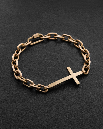 Armband STRENGTH OF FAITH (14K gult guld) – huvudbild