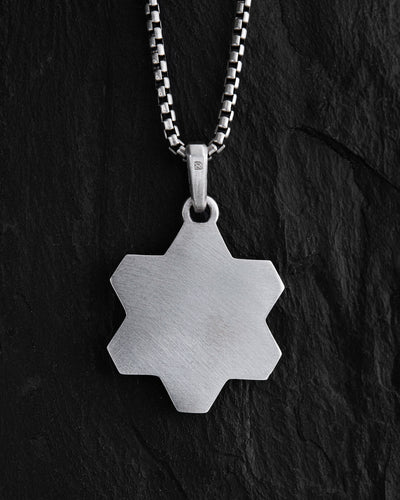 Strieborný prívesok STAR OF DAVID – pohľad 3