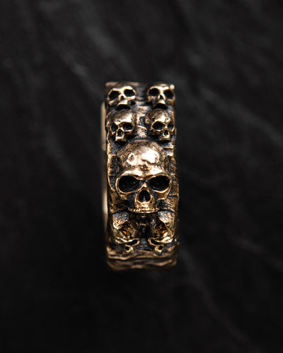 Einzelner Ohrring DREAD (14 Karat Gelbgold)