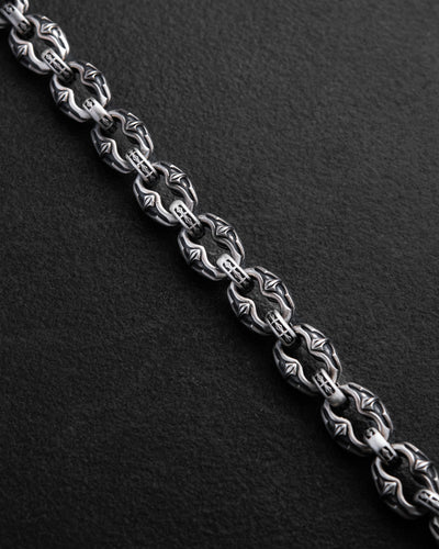Pulsera de plata INITIUM ET FINIS — imagen de producto 3