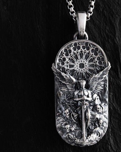 Silver pendant SAINT MICHAEL