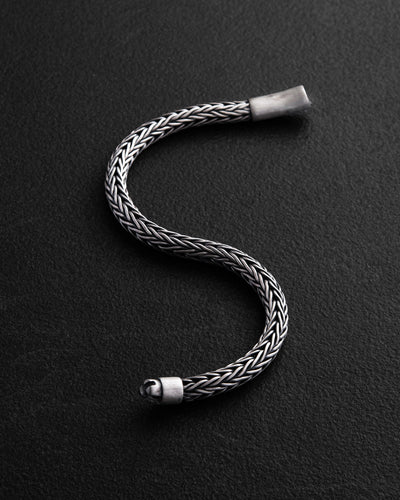 Bracelet en argent FLETTE — vue 3