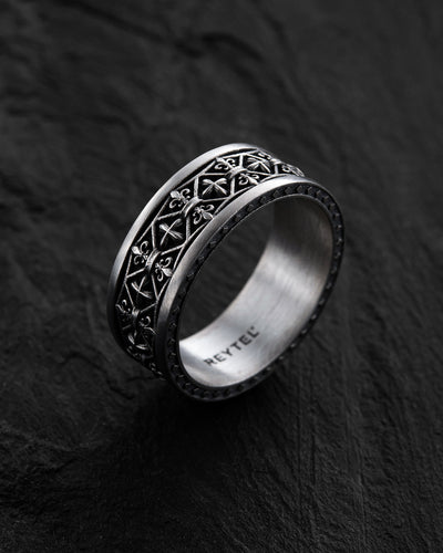 Inel din argint FLEUR DE LIS — imaginea 3