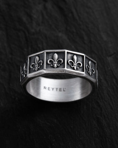 Inel din argint FLEUR DE LIS