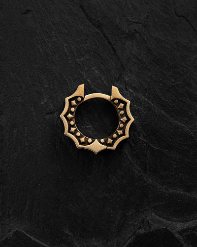 14k yellow gold single earring CORE