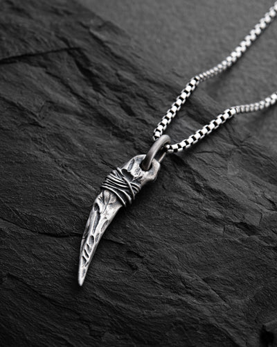 Silver pendant FANG