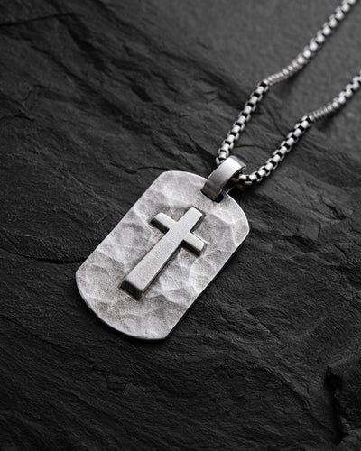 Silver pendant CROSS OF SALVATION