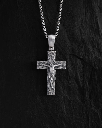 Silverkors CHRIST CRUCIFIX. SALVATION – huvudbild