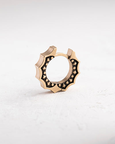 14k yellow gold single earring CORE