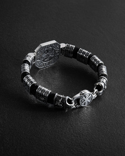 Silver bracelet JESUS CHRIST