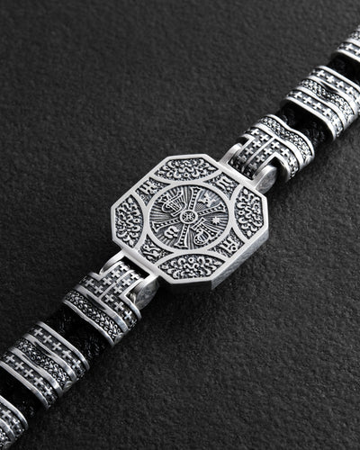 Silver bracelet JESUS CHRIST