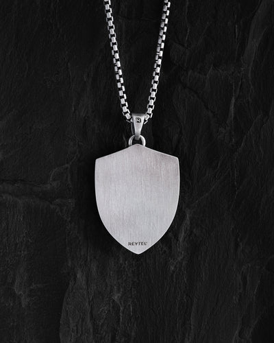 Silver pendant HERCULES & THE NEMEAN LION