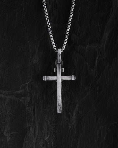 Cruz de plata CRUCIFIXIÓN DE JESÚS. ІНЦІ — imagen de producto 2