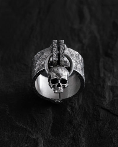 Stříbrný prsten REMORSE – hlavní pohled