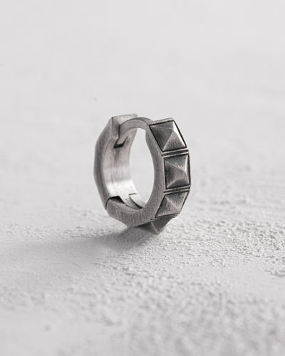 Pendientes de aro de plata FARE — imagen de producto 2