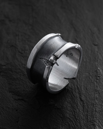 Anillo de plata RIFT — imagen principal