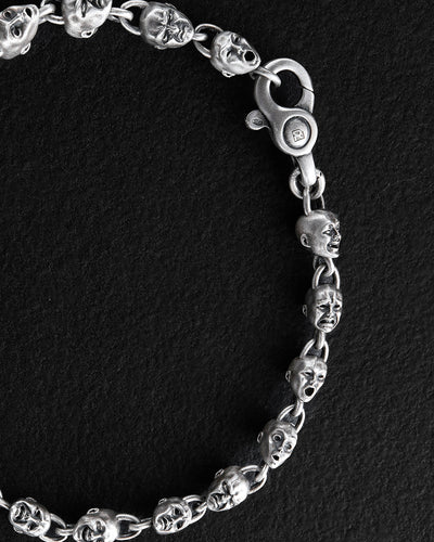 Pulsera de plata FACES — imagen principal