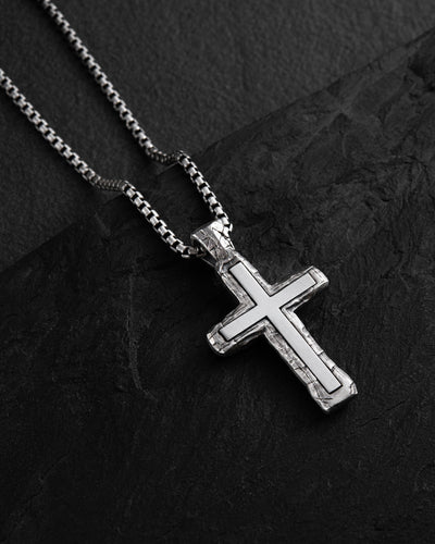Silbernes Kreuz GOTT BESCHÜTZE DICH