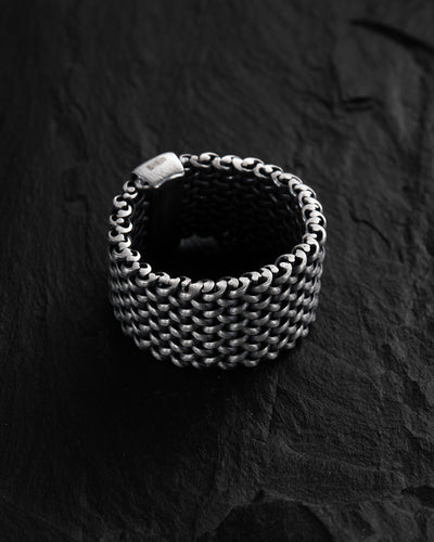 Anillo de plata MAILLE — imagen principal