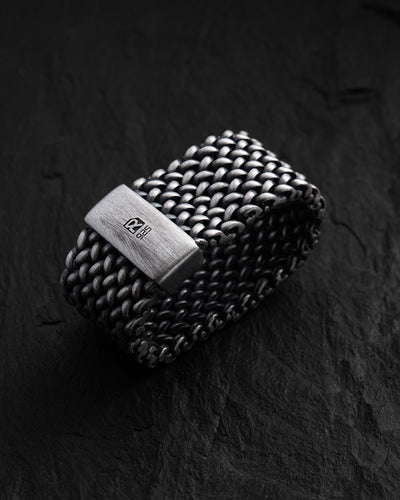 Anillo de plata MAILLE — imagen de producto 3