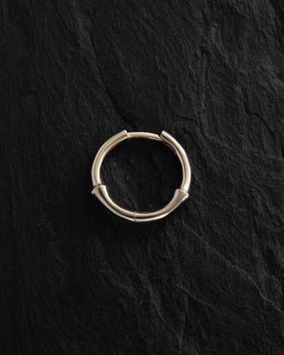 Örhänge - ring DOMAS (14K gult guld) – produktbild 2