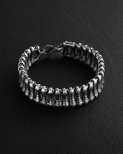 Pulsera de plata COLUMN — imagen principal