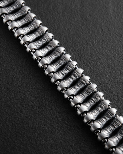 Pulsera de plata COLUMN — imagen de producto 3
