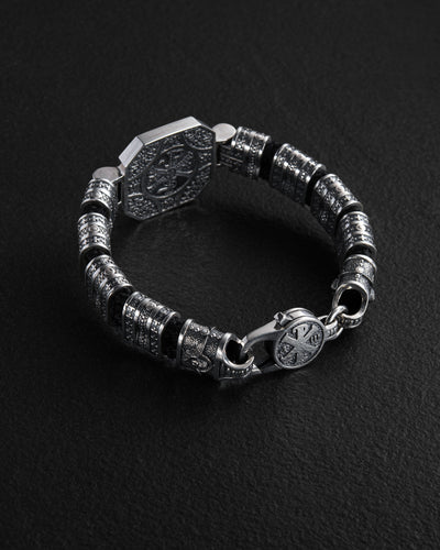 Silver bracelet SAINT MICHAEL