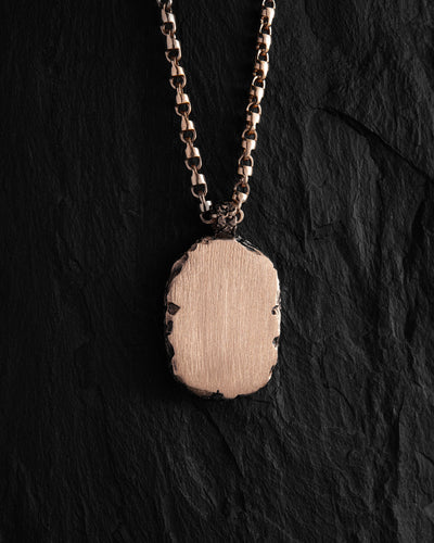 Pandantiv din aur roz de 14k SELFMADE — imaginea 2