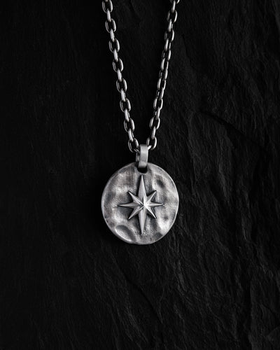 Silver pendant WINDROSE