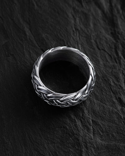 Silver ring FLETNING