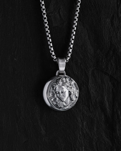 Silver pendant MOON